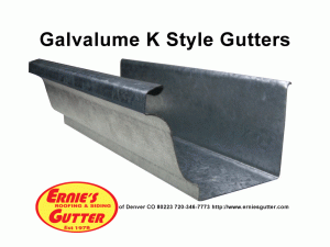 galvalume gutters