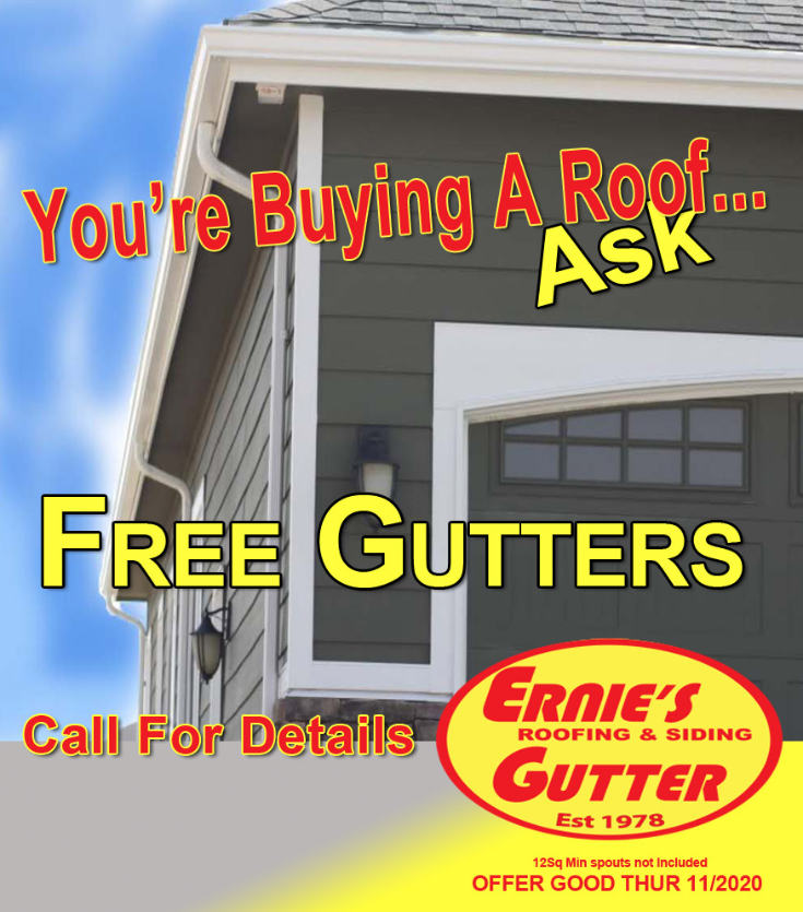 Free gutters 07 2020 Free Rain gutters