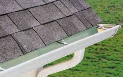 Leaky Rain Gutters Rusty Gutters