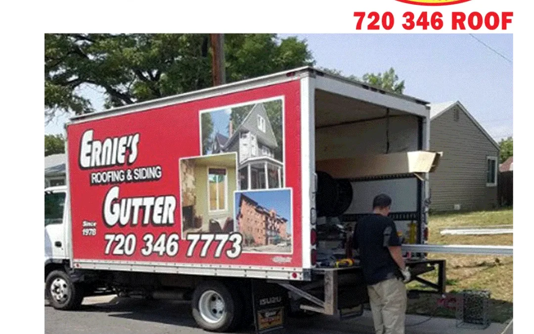Rain Gutter Damage in Denver