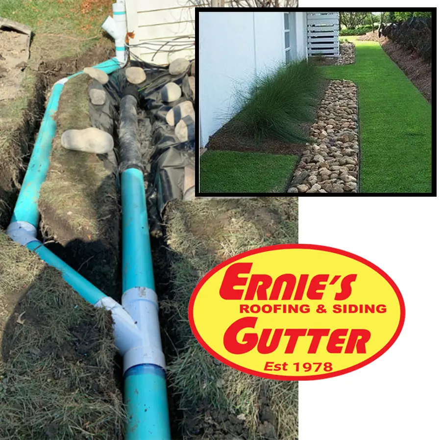 French Drain Gutter Replacement Gutter Repair