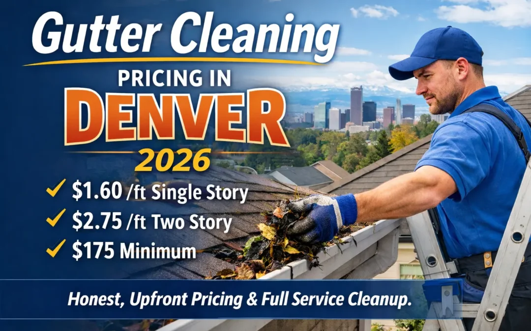 Gutter Cleaning Pricing in Denver