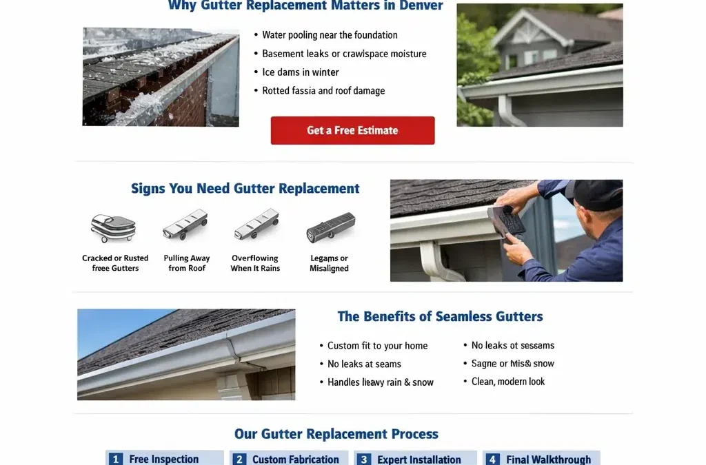 Gutter Replacement Denver