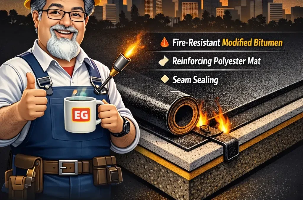 Modified Torch-down Roof System
