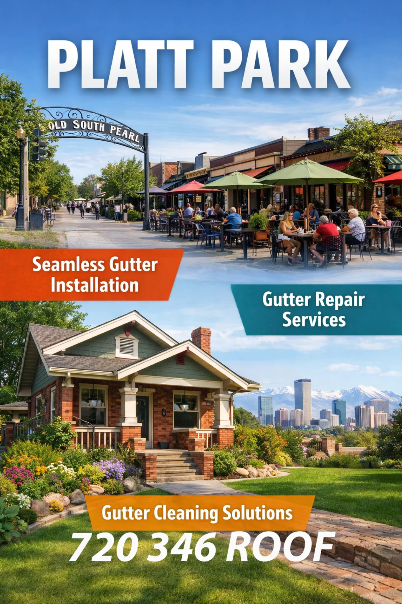 Seamless Rain Gutter Installation Platt Park Seamless Rain Gutter Installation Platt Park