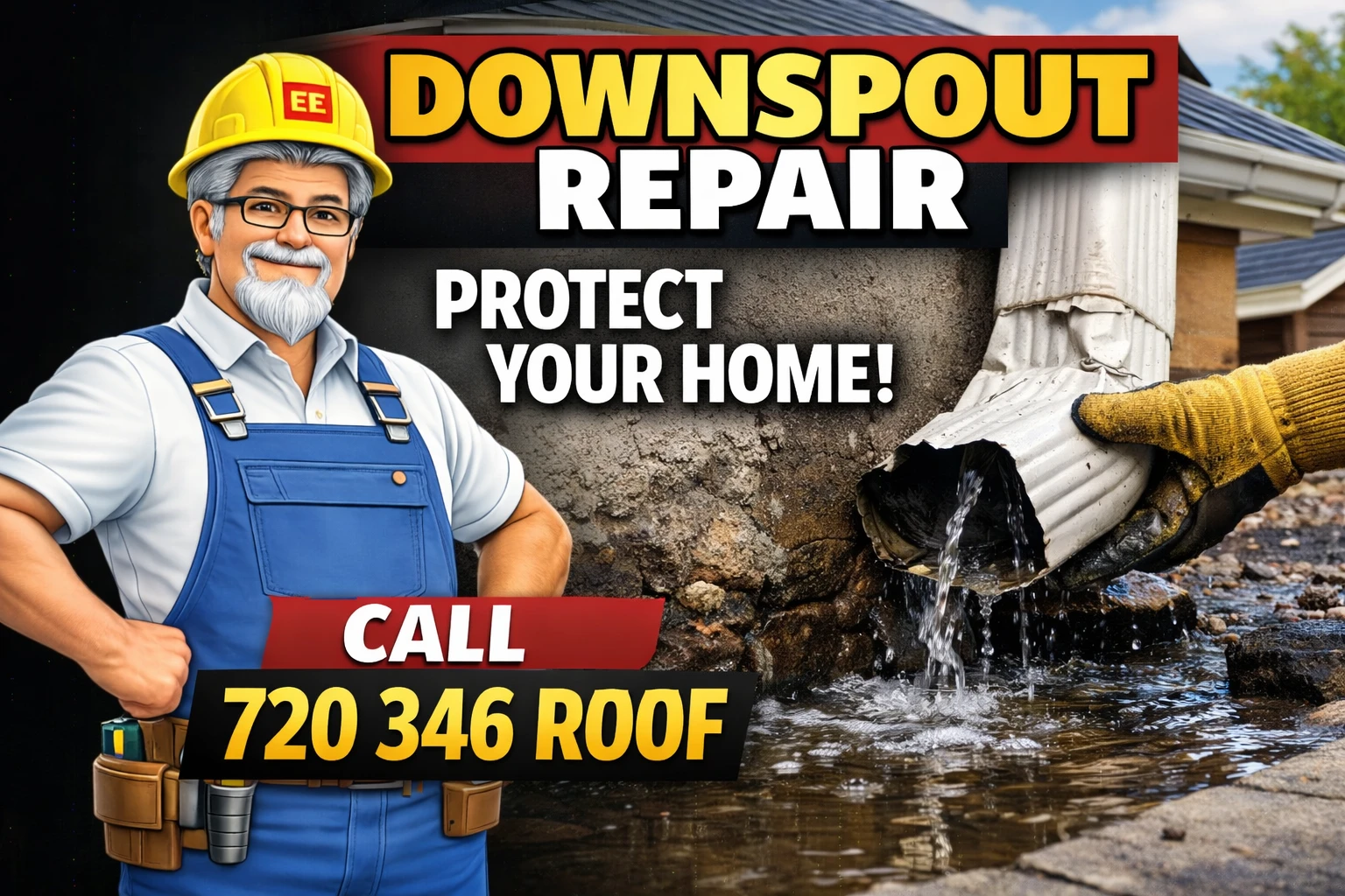 Downspout Repair downspout-repair