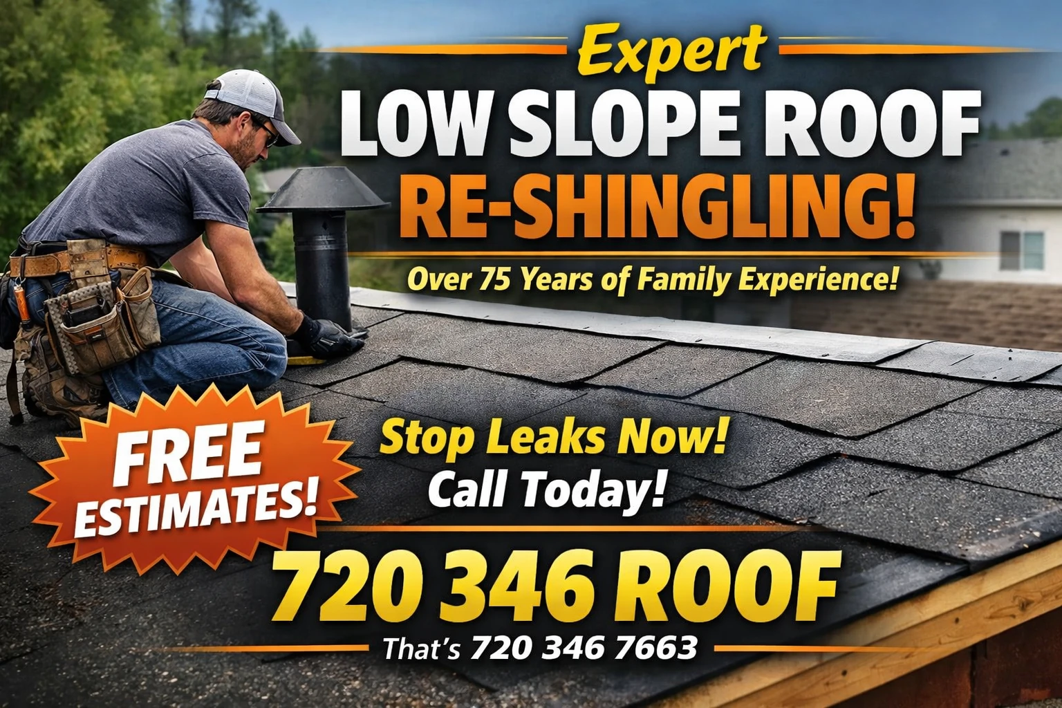 Re Shingle Low Slope Roofernies-gutter-low-slope-reshingle-sales-ad Re Shingle Low Slope Roof