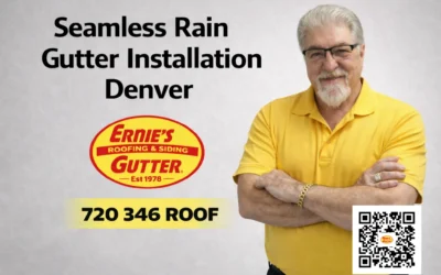 Seamless Rain Gutter Installation Denver