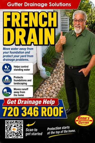 Denver gutter and drainage water management solution