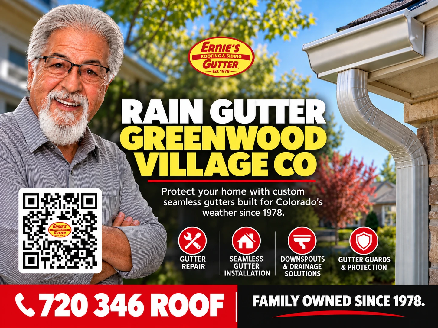 Rain Gutter Greenwood Village CO