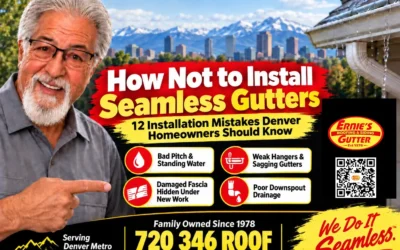 How NOT To Install Seamless Gutters