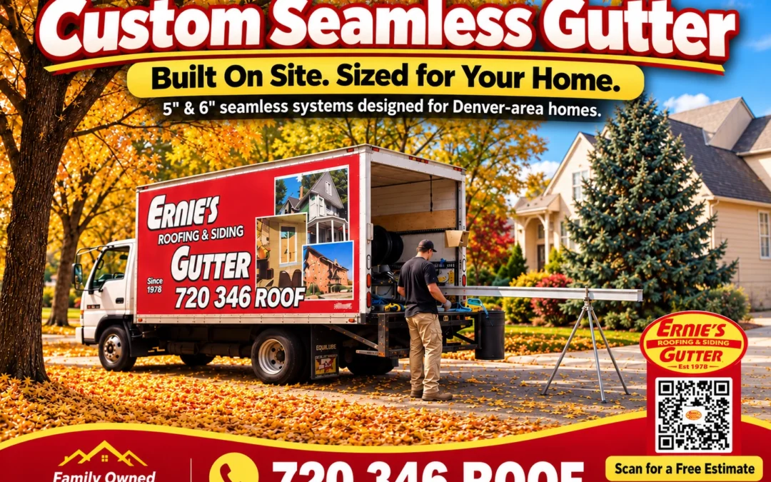 Custom Seamless Gutter Installation